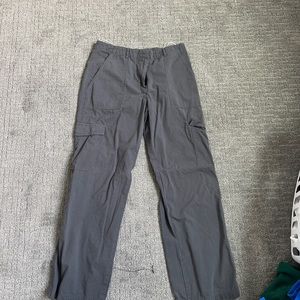 Grey White Fox Cargo Pants